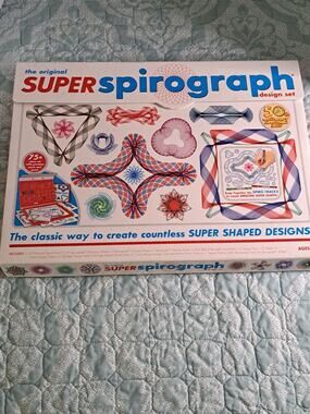 The Original SUPER SPIROGRAPH Design Set #01016 ~ 50th Anniversary ~ Preowned